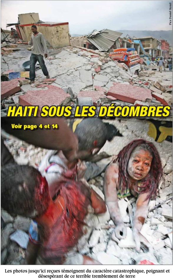 Devastation in Haiti from Magnitude 7.0 Earthquake